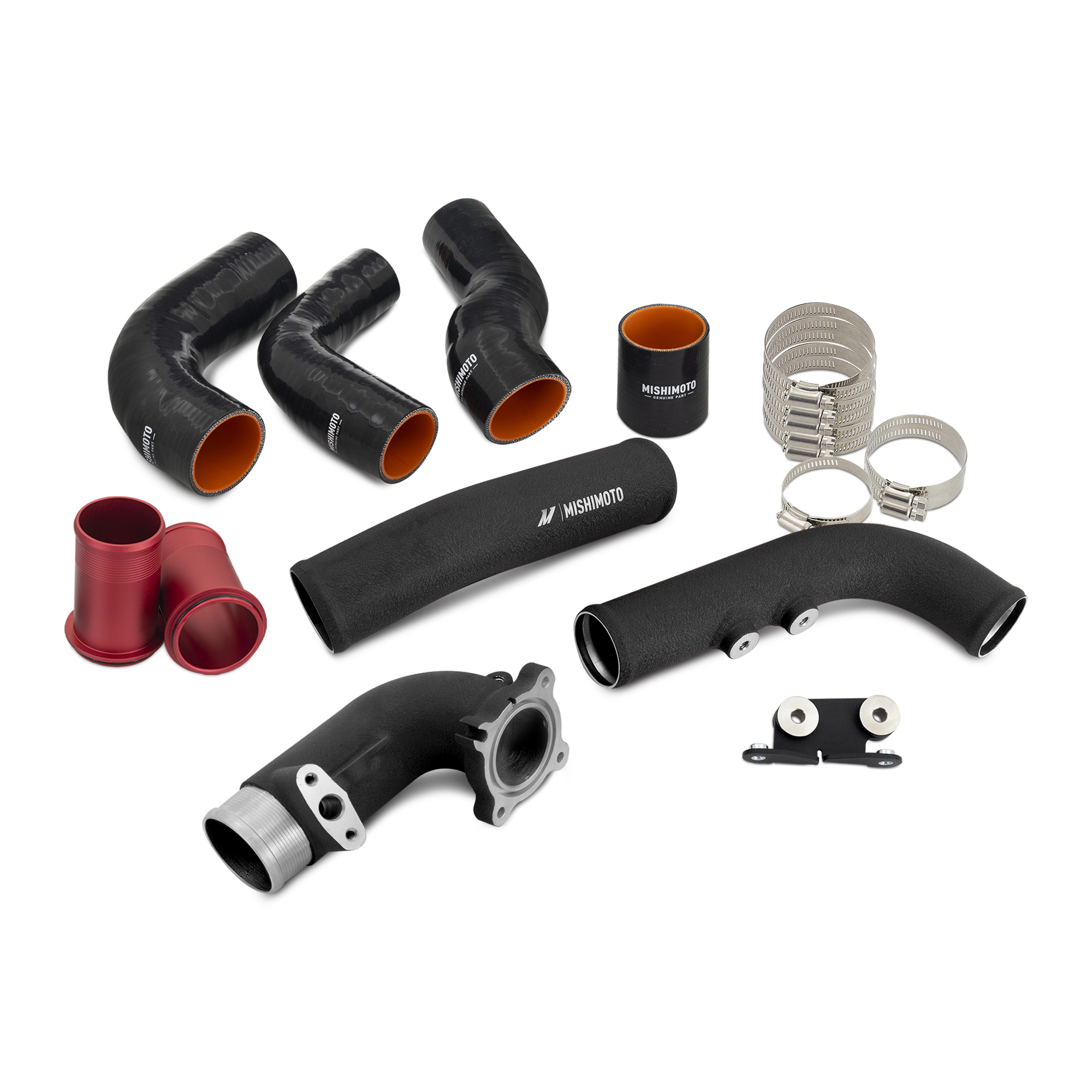 Mishimoto — Mishimoto 2023+ Toyota GR Corolla Intercooler Pipe Kit - Micro Wrinkle Black
Charge Pipe Kit - view 12